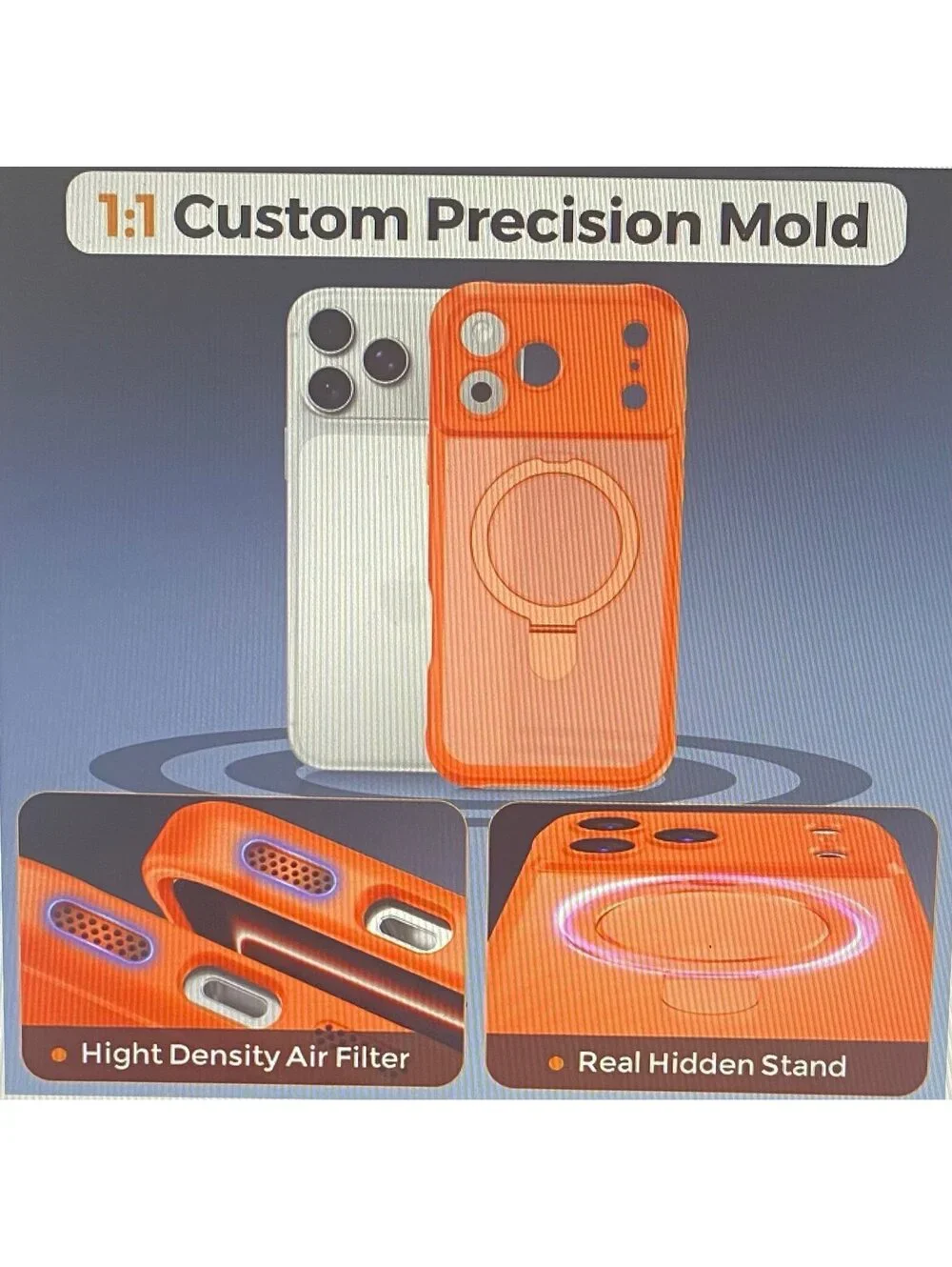 MOCCA Case for iPhone 17 Pro Orange